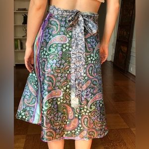 Mexicali Blues reversible wrap skirt